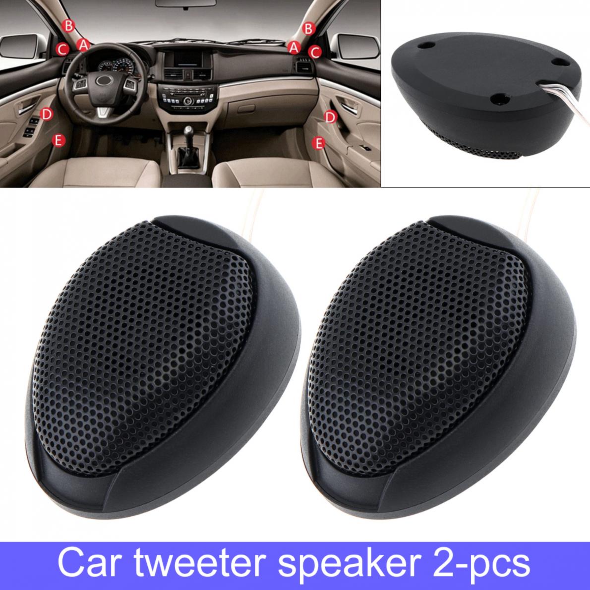 1 Pair Car 1000W Speaker Audio Super Power Loud Dome Tweeter Speakers 12 Volts